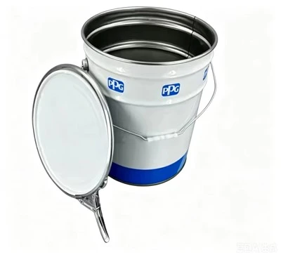 5 Gallon Lever Lock Metal Pail