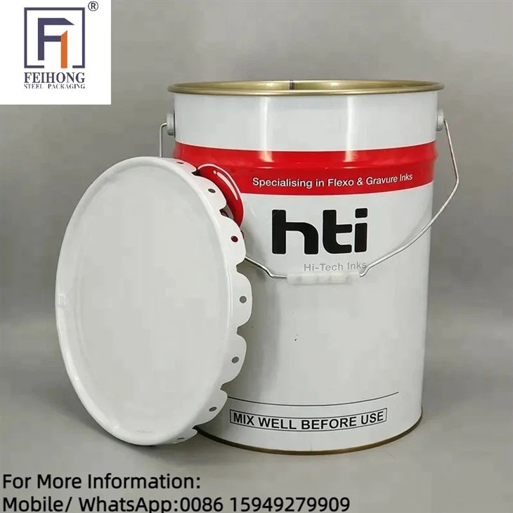 5 Gallon Metal Pails For Solvent Based Paint